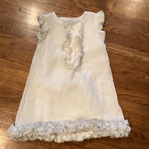 Empress Arts linen dress 18/24 months